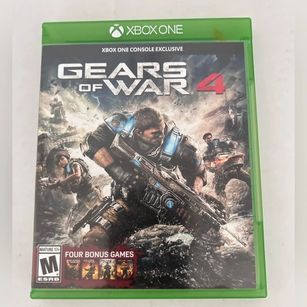 Xbox One Call of Duty Gears of War 4 Titan Fall Rise Son of Rome CD Video Games